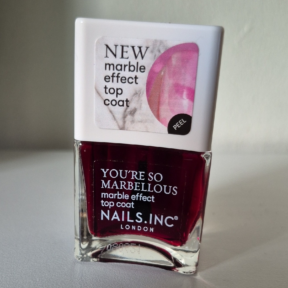 Nails Inc. Marble Effect Top Coat
